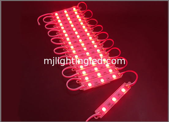 5050 Led-Light-Rot-Farbe 3SMD-Module für Werbeanzeigen. fournisseur