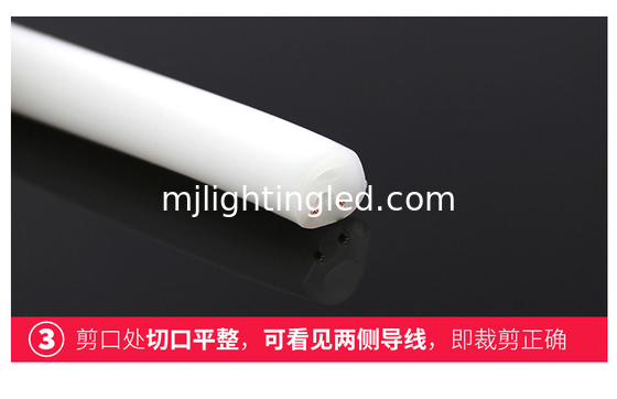 220V LED-Licht Neonstreifen Rund D13mm 15mm 19mm 22mm Flexibles Licht für Außendekorationen fournisseur