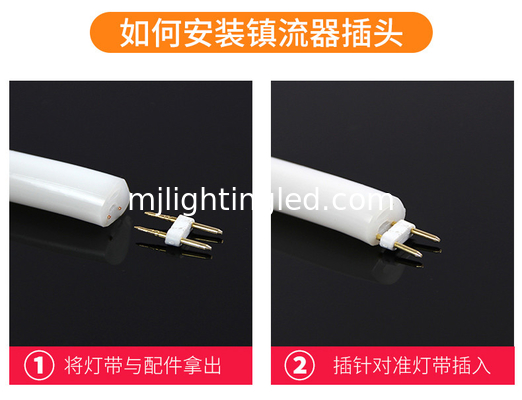 220V LED-Licht Neonstreifen Rund D13mm 15mm 19mm 22mm Flexibles Licht für Außendekorationen fournisseur