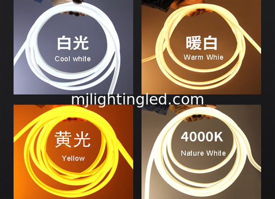 220V LED-Licht Neonstreifen Rund D13mm 15mm 19mm 22mm Flexibles Licht für Außendekorationen fournisseur