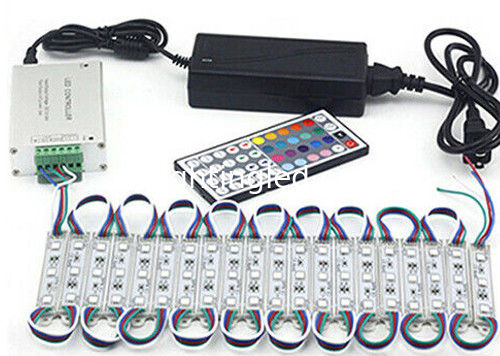 Wasserdichtes RGB 5050 SMD LED Modul DC12V hohe Helligkeit für Werbeanzeigen Anbieter