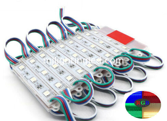 5050 12V RGB LED Modul Wasserdicht Farbwechselnde Beleuchtung für Werbeschilder Anbieter