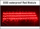 5050 Modul 3LED 12V imprägniern die roten geführten Module, die für Hintergrundbeleuchtungszeichen beleuchten fournisseur