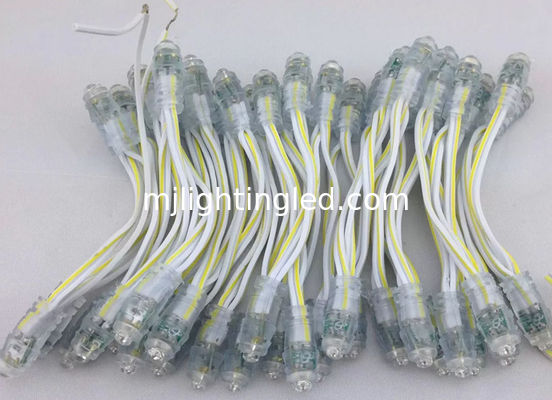 5V 9mm Led Pixel String Gelb Farbe 0,1W Außenbeleuchtung Anbieter
