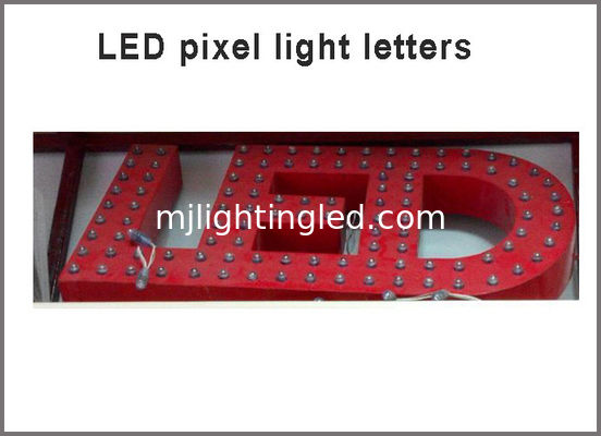9mm 12mm DC5V/12V imprägniern LED-Pixelkettenlicht für die Werbung von geführten beleuchtenden Buchstaben Anbieter