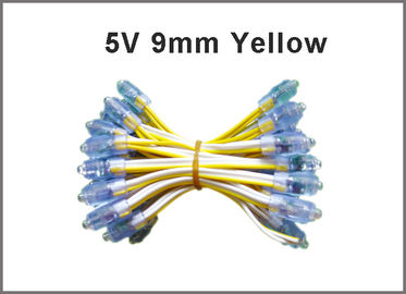 9mm wasserdichte IP68 5V Werbeschilder des 12mm gelben LED Pixel-Modul-Licht- fournisseur