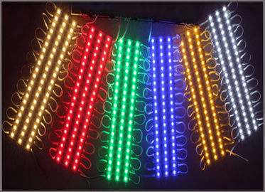 12V blaues geführtes Licht SMD 5050 Module 3LED WaterproofLED-Modul für Signage-Werbung fournisseur
