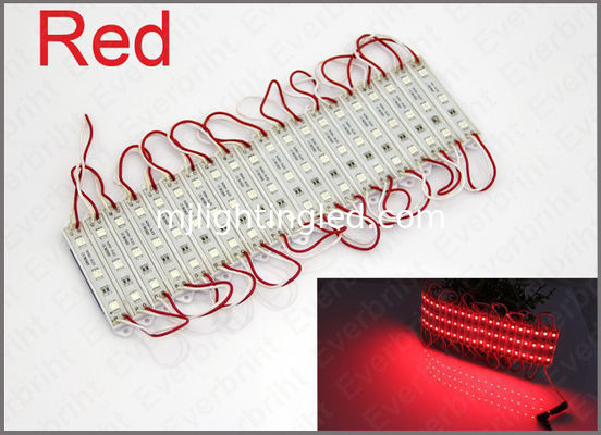 CE ROHS Wasserdicht 12V 5050 SMD LED Modul Rot für Außenwerbung Anbieter