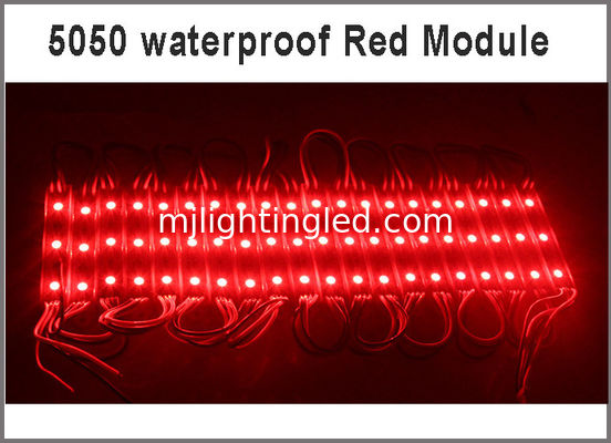 CE ROHS Wasserdicht 12V 5050 SMD LED Modul Rot für Außenwerbung Anbieter