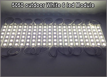 6 wasserdichte IP65 12V dekorative helle Module LED 5050 Modul-weiß fournisseur