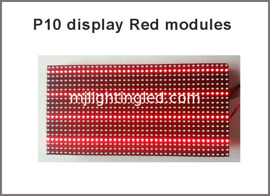 Semioutdoor RED P10 LED-Display Module 320*160mm 32*16 Pixel öffentliche Informationsanzeige Anbieter