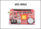 Asynchrone Led-Steuerungssystem HD-W64 HD-W42 für Ein-/Doppel-/Full-Color-Wifi+U-Disk-Funktion Led-Signal fournisseur