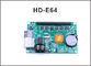 Huidu-Kontrollsystem HD-E64 HD-E42 einzelne Farbe der LAN-Anzeigesteuerungs-Karte u. Doppelfarbbildschirmanzeigeschirmprüfer fournisseur