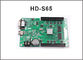 Anzeigefeldlicht des Kontrollsystems P10 des Hafens LED HUIDU-Prüfer HD-X43 HD-S65 2*50PIN 1024*512 USB+Serial fournisseur