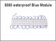 Module 3LED der hohen Qualität 12V 5050 imprägniern blaues LED Modullicht IP65 für Signage-Werbung fournisseur