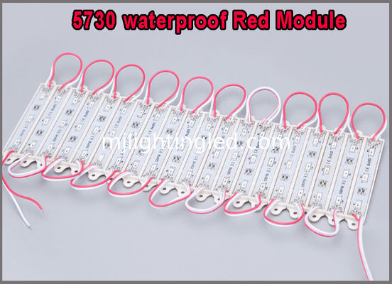 5730 ROTE LED Modul Licht 12V Wasserdicht für Acryl-Buchstaben Anbieter