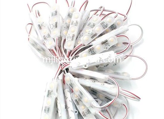 5730 3 LED-Modullicht 1,5 Watt Injektion 6818 LED-Modullicht 12 V mit Linse fournisseur