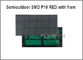 Rote SMD P10 digitale Semioutdoor paneles mit fram auf Rückseite 320*160mm 32*16pixels 5V für Werbebotschaft fournisseur