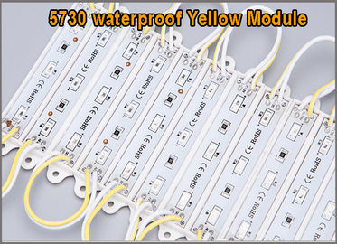 LED färben Modul 5730 3 Lichtbrett hoher Qualität 20pcs/string des Chips SMD Werbeschilder gelb fournisseur