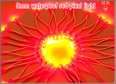 5V 9mm Pixel LED-Licht Rotbeleuchtung Led-Module für Schilder Werbeanzeigen fournisseur