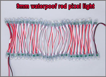 5V 9mm Pixel LED-Licht Rotbeleuchtung Led-Module für Schilder Werbeanzeigen fournisseur
