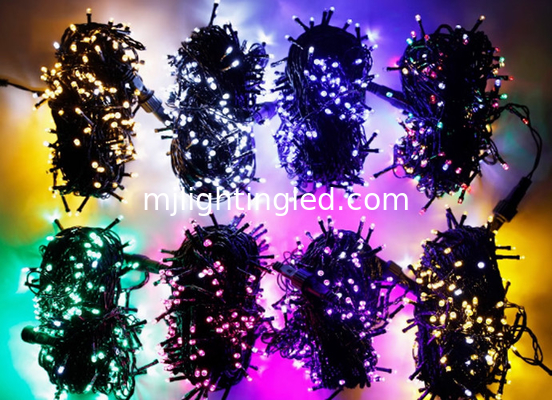 20m 200led LED Streifenlicht Weihnachtslichter Dekoration Märchenstring mit Hermaphroditanschluss LED Streifenlicht fournisseur