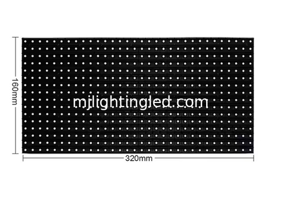 Outdoor SMD P10 RGB Panel Modul 1/4Scanning 320*160mm 32*16 Punkte Werbefläche für digitale Anzeigen fournisseur