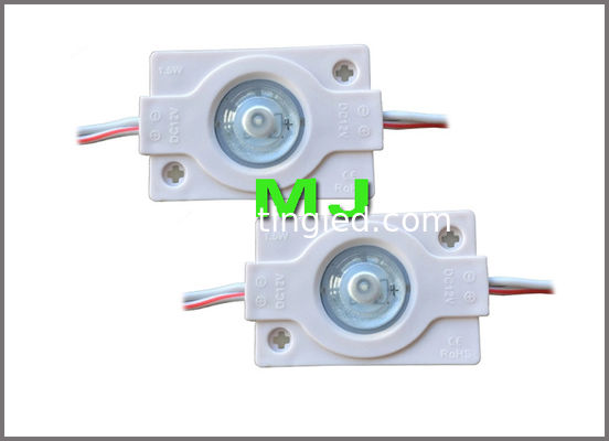 DC12V 3030 Injektions-LED-Modul mit 1,5 Watt Linsen für LED-Kanalbriefe verwendet CE ROHS Anbieter