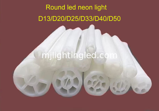 Runde LED Neonlicht 12V / 24V Wasserdichte Neonröhrenstreifen Anbieter