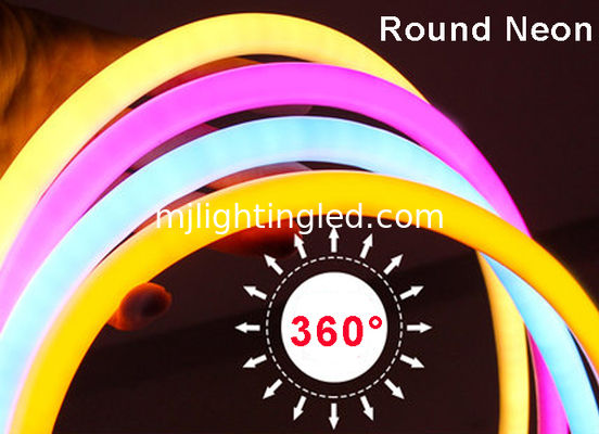 Runde LED Neonlicht 12V / 24V Wasserdichte Neonröhrenstreifen Anbieter