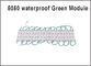 12V grünen geführtes helles 5050SMD 3LED Licht der Module für errichtende Zeichen fournisseur