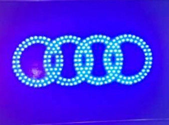 DC5V 12mm Glühbirne LED-Buchstaben Blaue LED-Pixel-String-Signalbeleuchtung Led-Kanalbuchstaben fournisseur