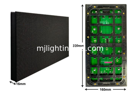 Outdoor P5 Display Module Licht 320*160mm RGB-Display-Panels für Werbebildschirme Anbieter