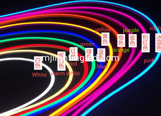 Geteilter Typ LED Neon Streifenlicht 6mm & 8mm Streifen und Silikonschlauch für Dekoration Anbieter