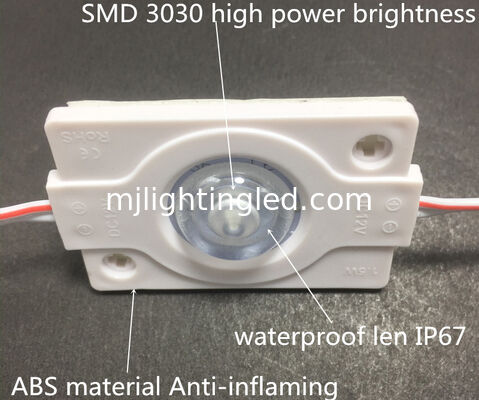 1.5w DC12v 3030 1-Led Modul Weiß Farbe mit 160-Grad-Objektiv für Hintergrundbeleuchtung Anbieter