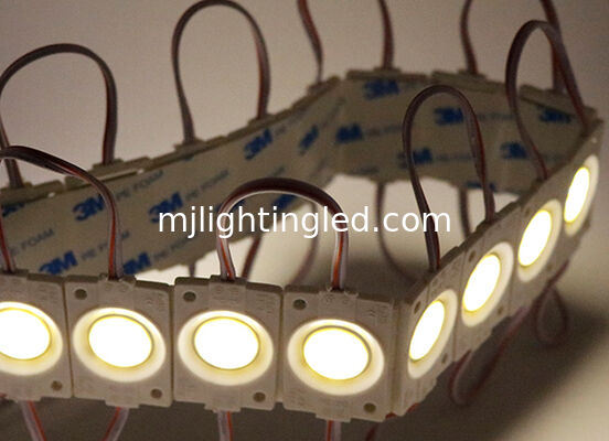 Wasserdichtes SMD COB-LED-Modul 2,4 Watt DC12V hohe Helligkeit für Werbeanzeigen Anbieter