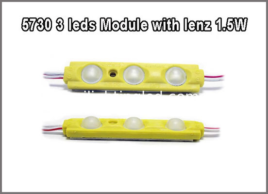 5730 3W LED Modul 12V Rot Grün Blau Gelb Weiß Pink mit 160-Grad-Linse für Leuchtkasten Anbieter