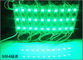 Wettbewerbsfähige Werbungs-Lampe DCs 12V LED grüne Farbe Module 3LED SMD 5054 wasserdichte Leuchtzeichen fournisseur