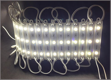 3 LED-Modul 5050, 0,8W 12V, kaltweiß 6000-6500K, IP65 für Insegne Luminose fournisseur