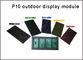 Außenbildschirm P10 Gelb Farbe 320*160 32*16 Pixel Werbeanzeige Led Display Panel P10 LED Modul fournisseur