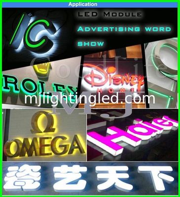 Super Helle Spritzguss 5730 Rote LED-Module für LED-Werbeschilder CE ROHS Anbieter