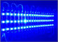 Modul blaues 3leds 12V LED klären Linse Spritzen-Einspritzungswerbungsmodule backlight geführt fournisseur