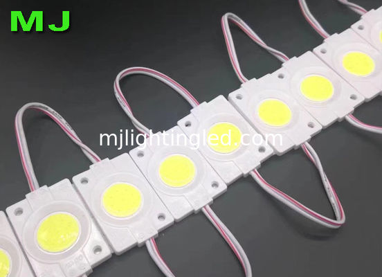 Wasserdichtes SMD COB-LED-Modul 2,4 Watt DC12V hohe Helligkeit für Werbeanzeigen Anbieter