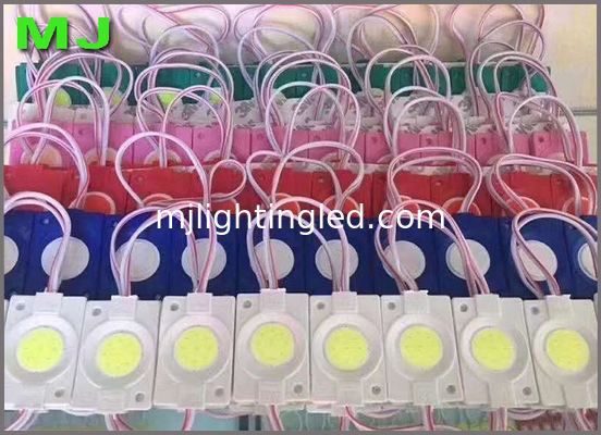 Wasserdichtes SMD COB-LED-Modul 2,4 Watt DC12V hohe Helligkeit für Werbeanzeigen Anbieter