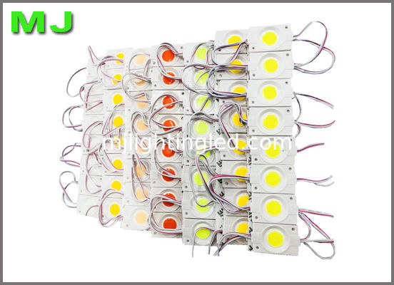 Wasserdichtes SMD COB-LED-Modul 2,4 Watt DC12V hohe Helligkeit für Werbeanzeigen Anbieter