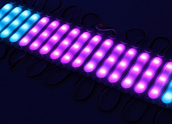 3 LED-Chips 5050 Pixel-Modul RGB SMD des Einspritzungs-LED Modul-WS2811 LED für architektonische Lichter im Freien fournisseur