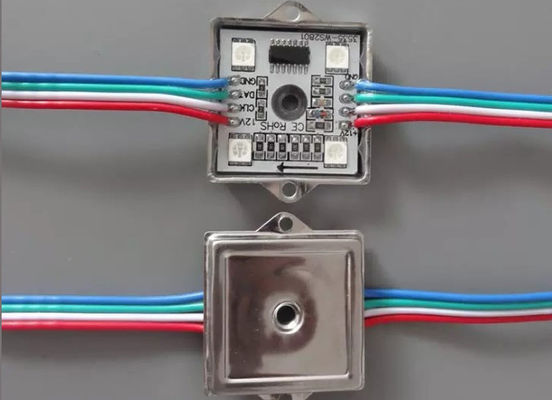 Wasserdichtes Pixel 4leds SMD5050 RGB führte das Modul 6803 DC12V LED-Module annoncierend, die Dekoration für Stange beleuchtet fournisseur