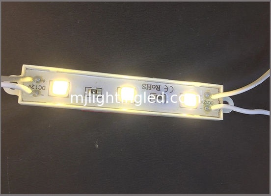 12V 3 LEDs 5050 SMD LED-Module für den Laden Banner Zeichen Buchstaben CE ROHS Anbieter
