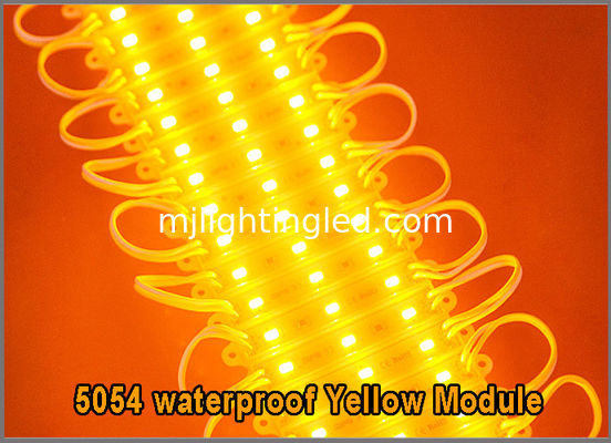 5730 DC12V 3LEDs Wassermodul mit gelben SMD-LEDs für Außenwerbung Anbieter