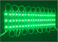 5730 3 LED führten Modul 12V imprägniern IP65 eine 120 Grad-grüne Farbe Modoles für LED-Zeichen-Geschäfts-Fahne fournisseur